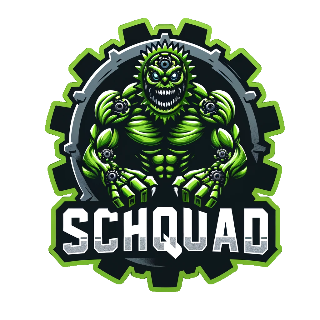 The Schquad Official Squad Laptop Sticker